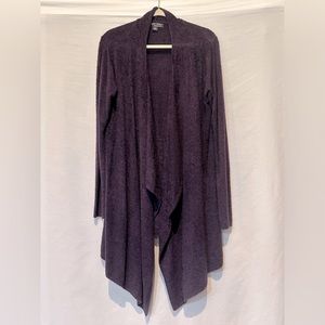 NWOT - Barefoot Dreams CozyChic Lite Weekend Wrap - Deep Grape/Merlot - O/S